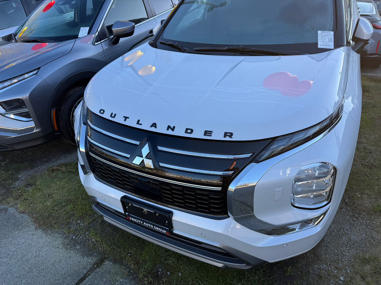 Black Hood Emblem for Mitsubishi Outlander (2022-2025) & PHEV (2023-2025)