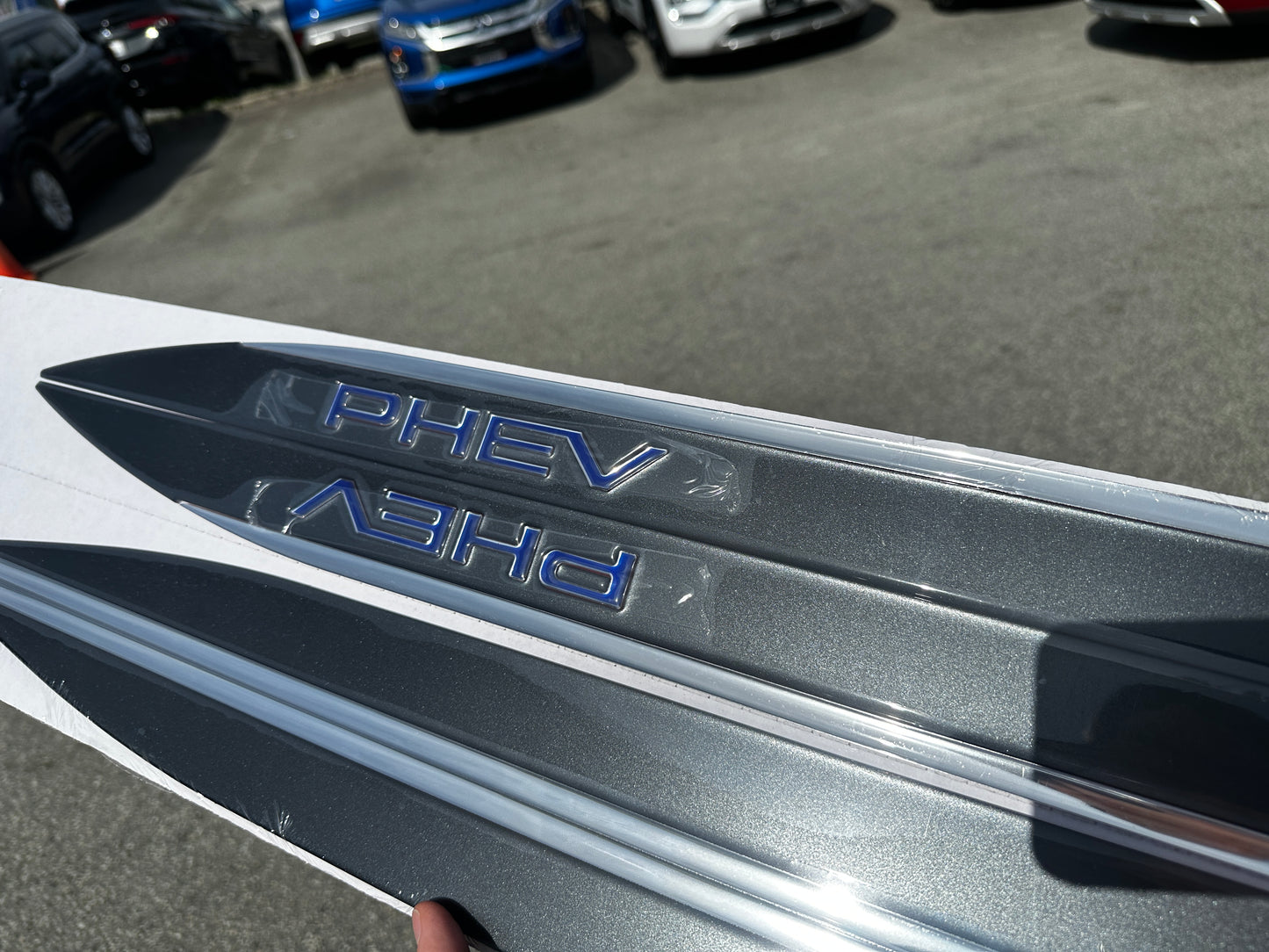 Graphite Grey Side Moldings for Mitsubishi Outlander PHEV (2023-2026)