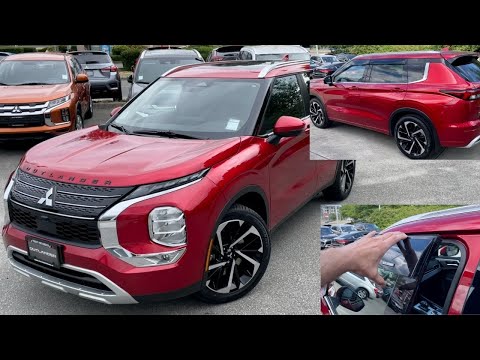 Aero-Slim Window Vent Visor Set (4-Piece) for Mitsubishi Outlander (2022-2026) & PHEV (2023-2026)