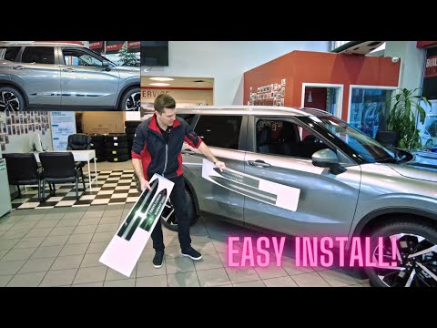 Black Diamond Body Side Moldings for Mitsubishi Outlander (2022-2026) & PHEV (2023-2026)