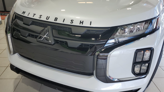 Gloss Black Hood Lettering for Mitsubishi RVR / Outlander Sport / ASX (All Years)