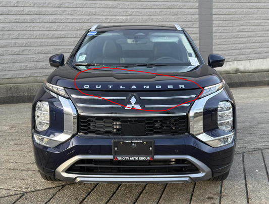 Chrome 3D Hood Emblem for Mitsubishi Outlander (2025-2026 Gas) & PHEV (2026-ONLY)