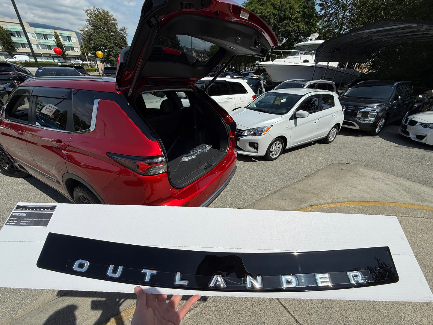 Rear Bumper Protector Plate for Mitsubishi Outlander (2022-2026) & PHEV (2023-2026)