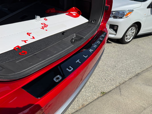 Rear Bumper Protector Plate for Mitsubishi Outlander (2022-2026) & PHEV (2023-2026)