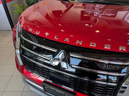 Chrome Hood Emblem for Mitsubishi Outlander (2025-2026 Gas) & 2026 PHEV – New Grill Fitment