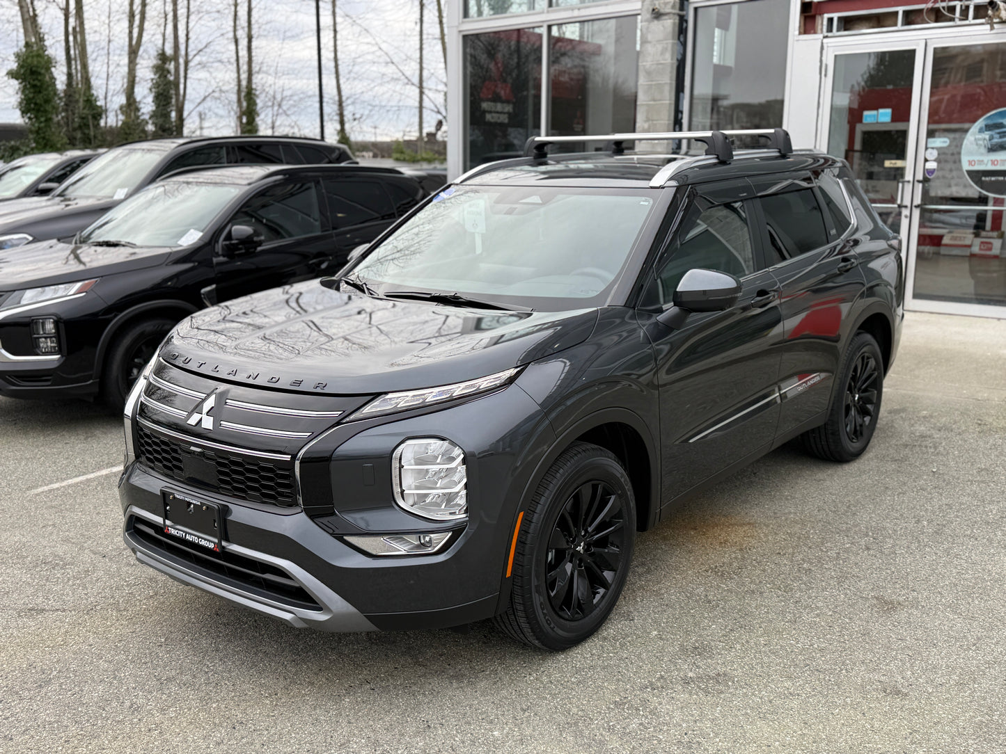 Premium Chrome Delete Blackout Kit | Mitsubishi Outlander & Outlander PHEV (with fog lights)