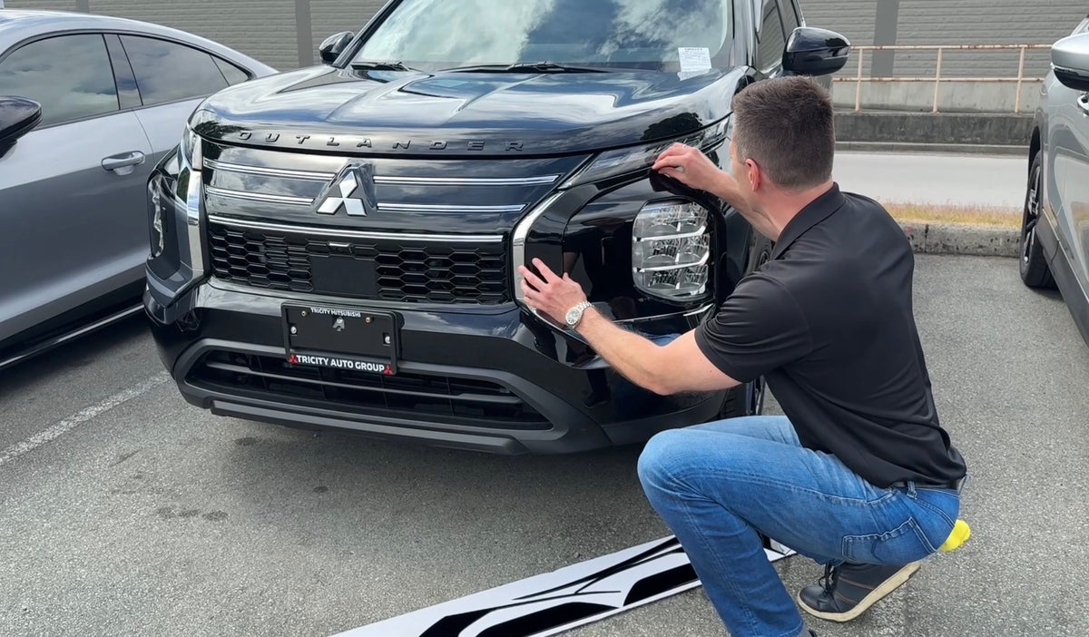 Premium Chrome Delete Blackout Kit | Mitsubishi Outlander & Outlander PHEV (without fog lights)