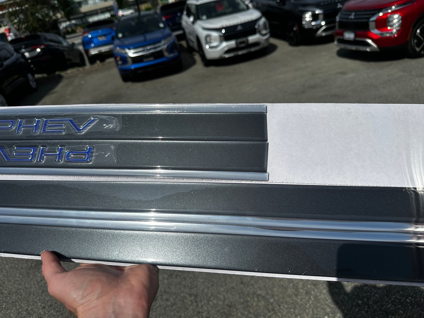 Graphite Grey Side Moldings for Mitsubishi Outlander PHEV (2023-2026)