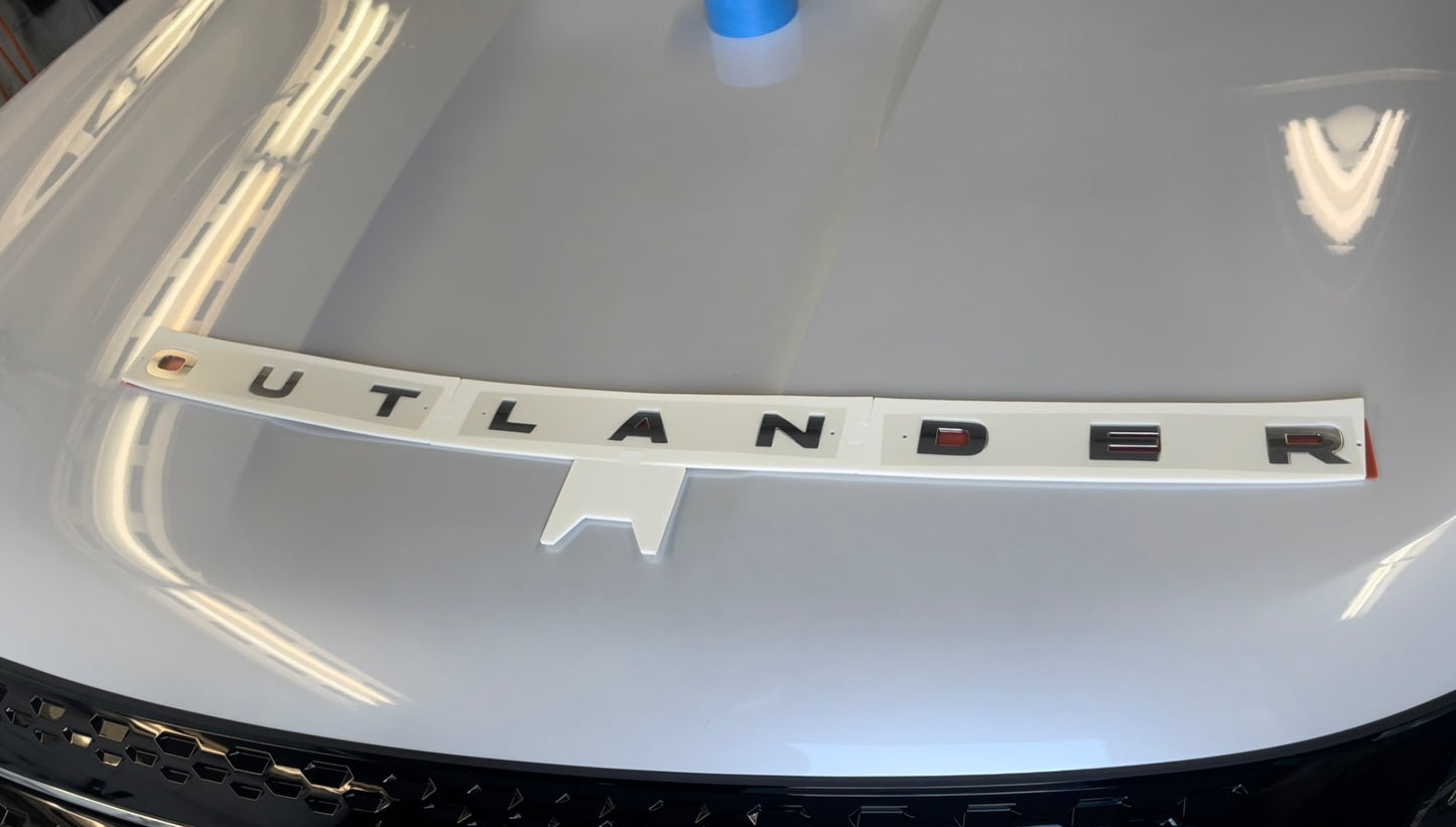 Chrome Hood Emblem for Mitsubishi Outlander (2022-2025) & PHEV (2023-2025)