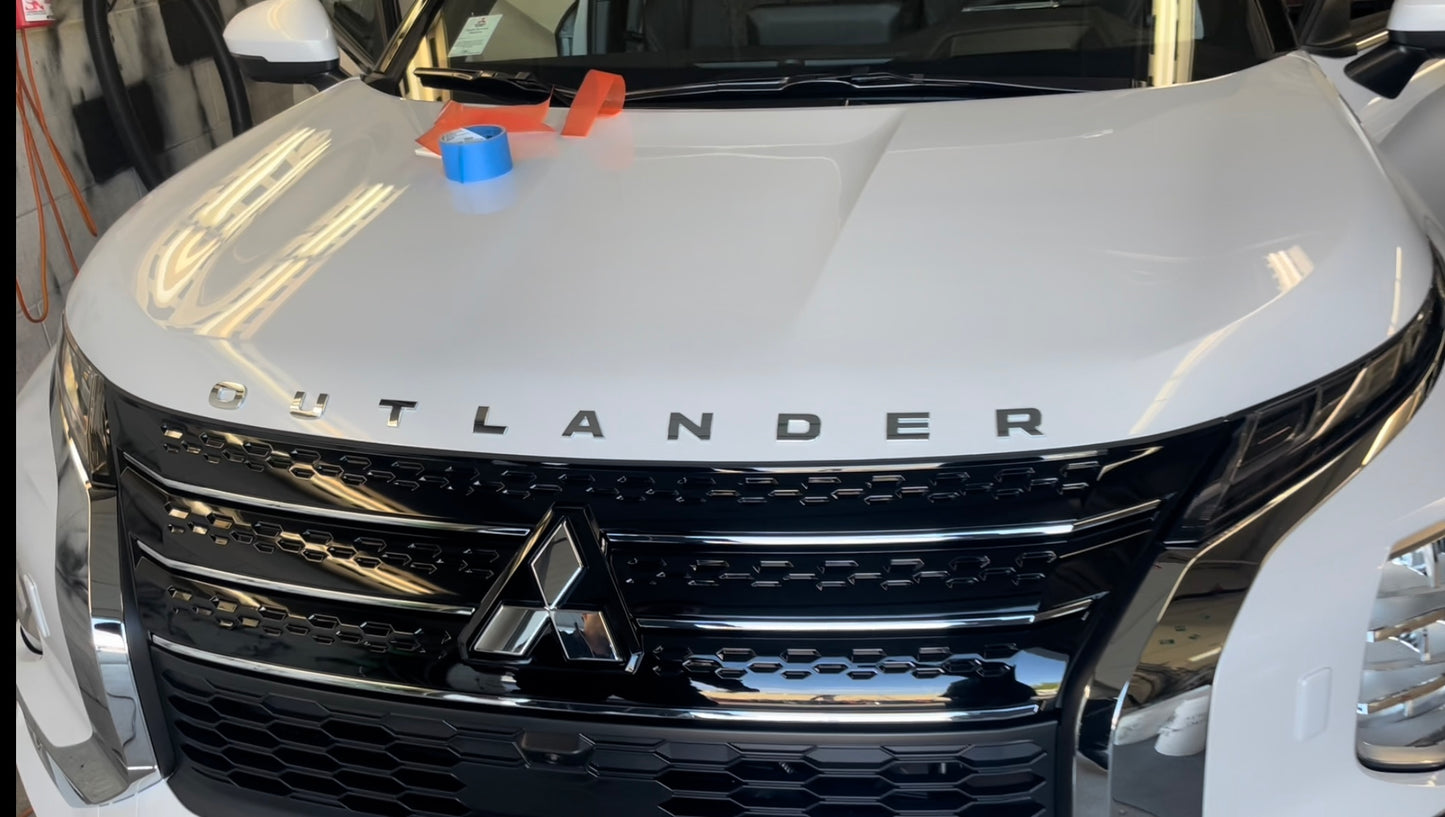 Chrome Hood Emblem for Mitsubishi Outlander (2022-2025) & PHEV (2023-2025)