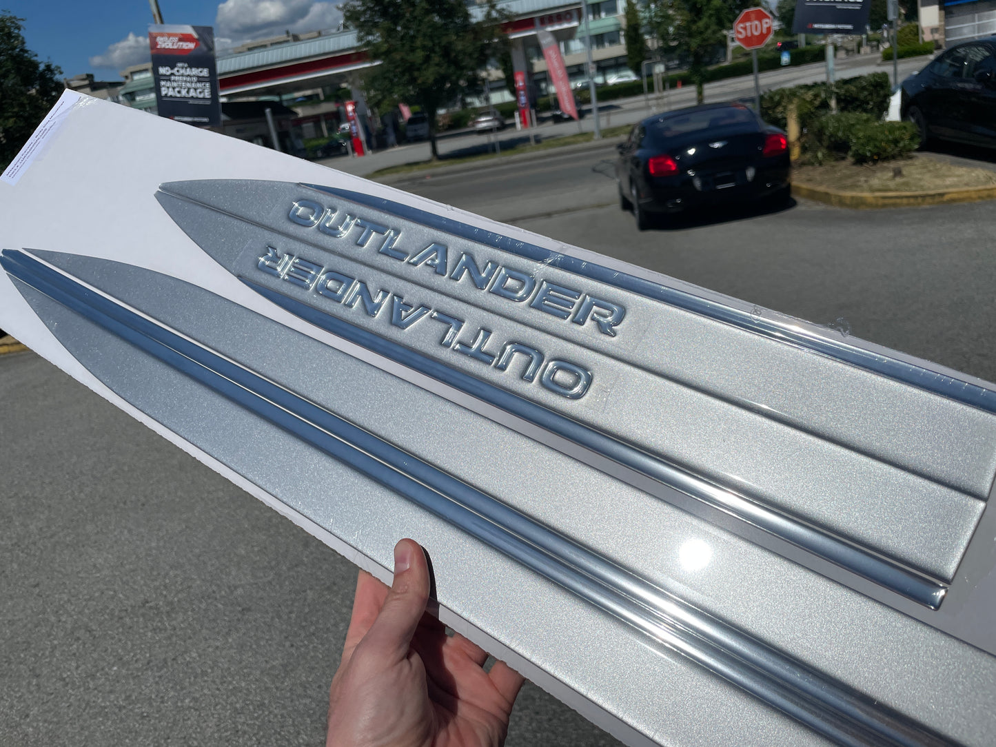 Sterling Silver Side Moldings for Mitsubishi Outlander (2022-2026) & PHEV (2023-2026)