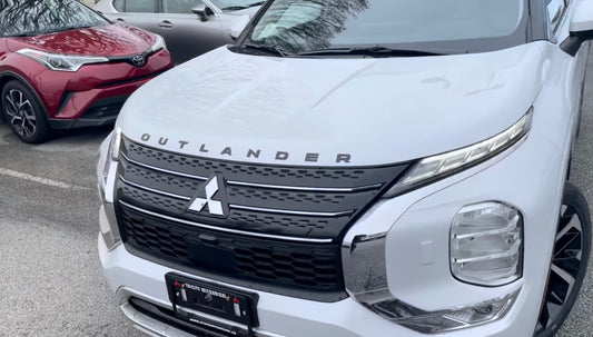 Black Hood Emblem for Mitsubishi Outlander (2022-2025) & PHEV (2023-2025)