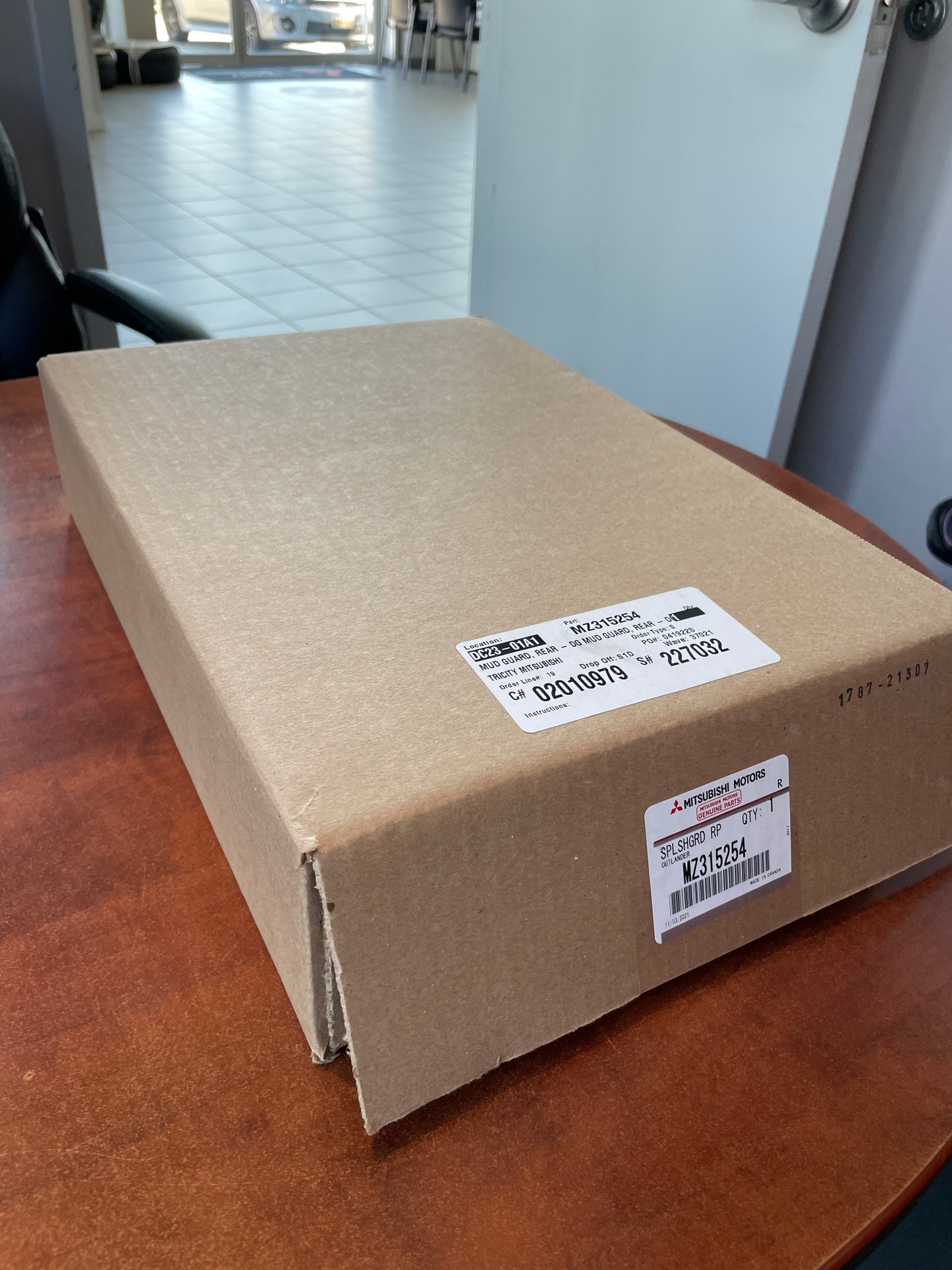 Back Mud Guard Set (2-Piece) for Mitsubishi Outlander (2022-2026) & PHEV (2023-2026)