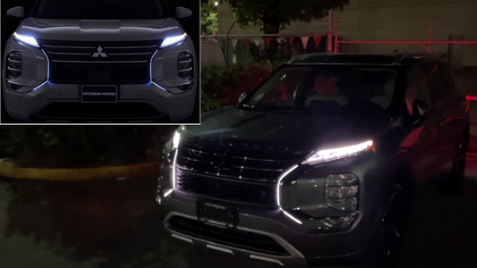 Dynamic Shield LED Grille Illumination for Mitsubishi Outlander (2022-2025) & PHEV (2023-2025)